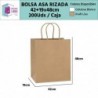 Bolsas Asa Rizada 42+19x48cm (200 uds)